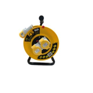 Power 110V 16A Cable Reel With 3 X 1.5 Sq - 25M