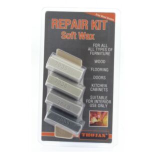 Trojan Soft Wax Repair Kit Grey Wood Shades
