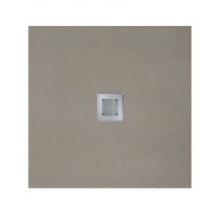 Slate Taupe 900 Square Shower Tray