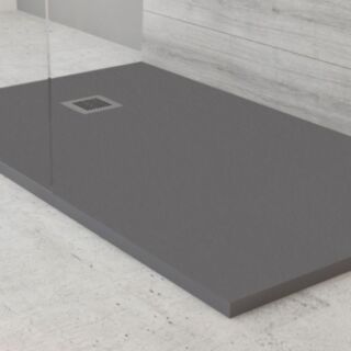 Large Slate Rectangular Shower Tray Antracite 800mm X 1800mm