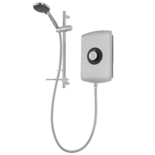 Triton Amore Brushed Steel Shower 9.5Kw
