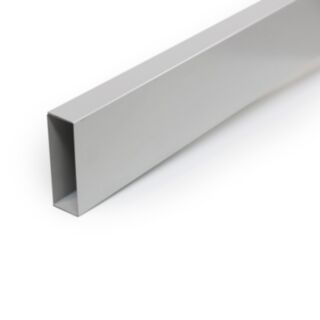 Smart Fence Single Steel Plinth Goosewing Grey