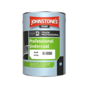 Johnstones Trade Undercoat Dark Grey 5Ltr