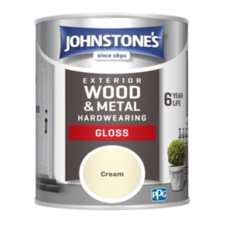 Johnstones Retail Exterior Gloss Cream 750Ml