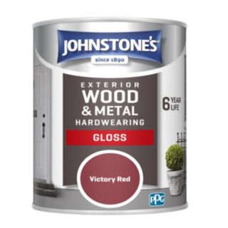 Johnstones Retail Exterior Gloss Victory Red 750Ml