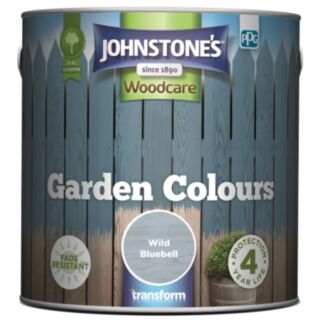 JOHNSTONES WOODCARE GARDEN COLOURS WILD BLUEBELL  2.5LTR