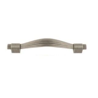 Phoenix Reeded Pewter Cabinet Handle 128mm