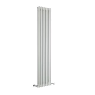 Vaporo Tradicio 3 Column Vertical Radiator White 1800mm X 380mm