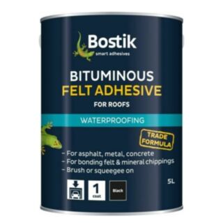 Bostik Bituminous Felt Adhesive 5Ltr 