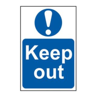 Keep Out - Pvc (400 X 600mm)