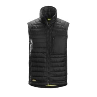 Snickers 4512  Allroundwork Insulator Vest - Black/Black - Xlarge