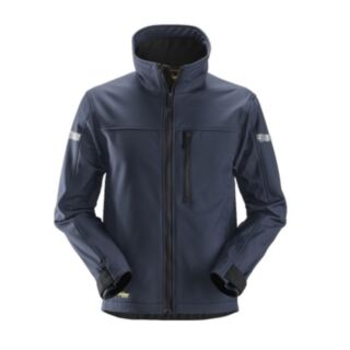 Snickers 1200 S Allroundwork Soft Shell Jacket - Navy/Black - Xlarge