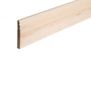 Whitewood Moulded Skirting 22mmx175mm