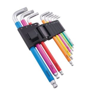 Faithfull Colour Coded Hex Key Set