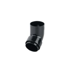 Wavin RoundLine Offset Bend Spigot 68mm Black