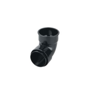 Wavin RoundLine Pipe Bend 87.5° 68mm Black