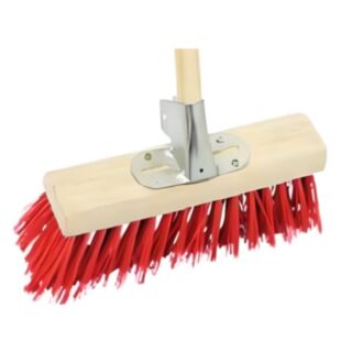 Yard Brush With Handle & Clamp - 13