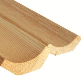 Red Deal (Pine) Scotia Moulding 35mm x 35mm x 2.4m