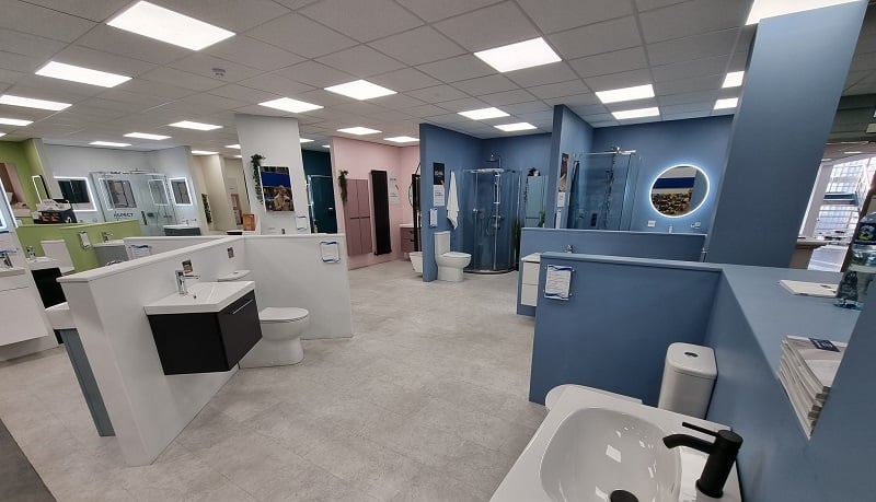 Brooks Bluebell Bathrooms Showrooms